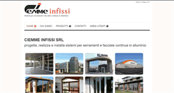 Desktop Screenshot of ciemmeinfissi.com