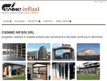 Tablet Screenshot of ciemmeinfissi.com